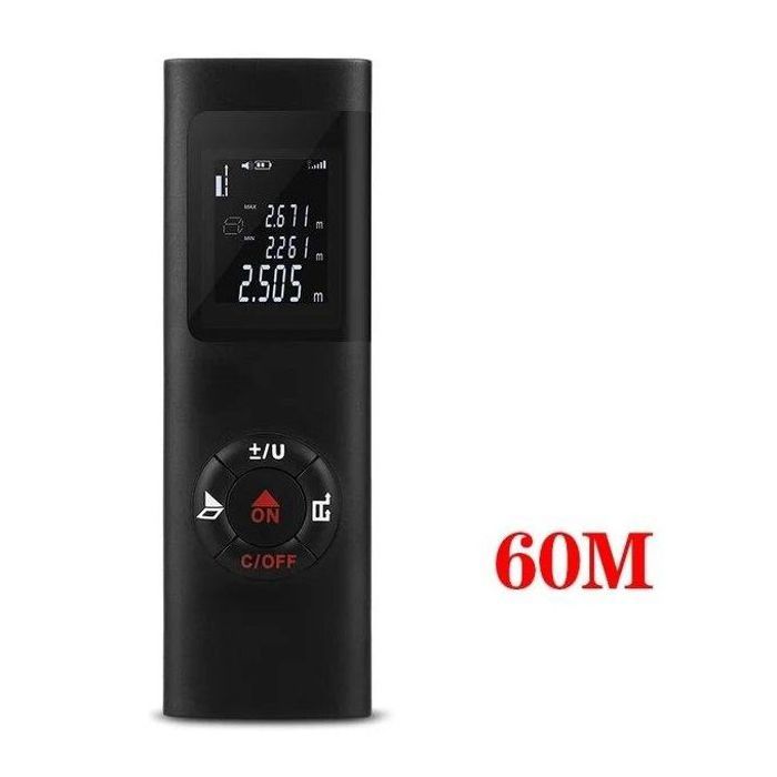 télémètre laser intelligent,mesure infrarouge,USB,portable,déterminer,outils de télémètre,60m