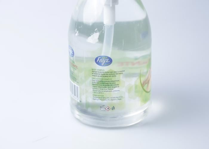 GEL MAINS -HYDRO ALCOOLIQUE-FAYZ -500ML