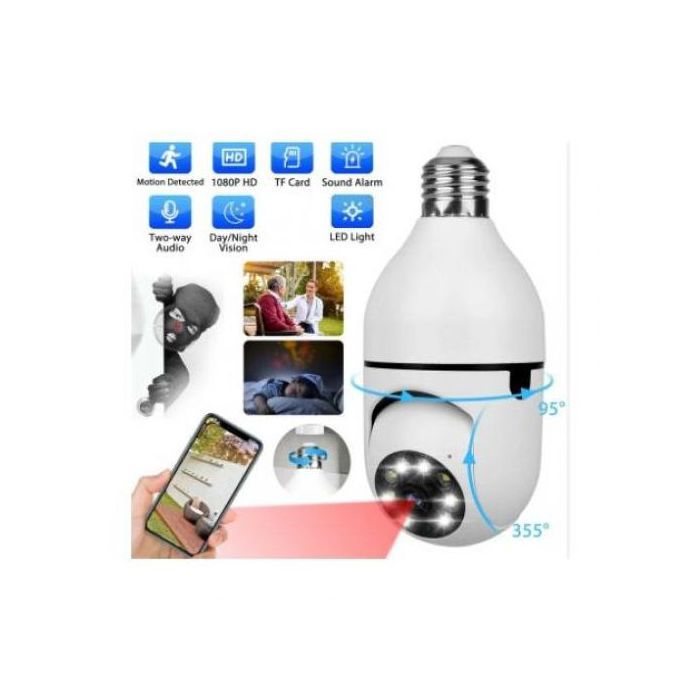 Caméra de Surveillance - GENERIC - HD Wifi - Vision Nocturne - Audio Bidirectionnel - Extérieur