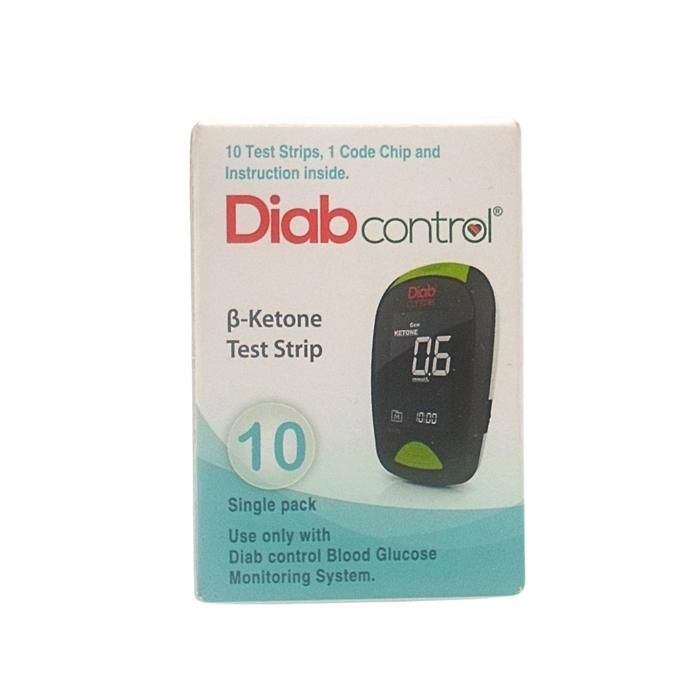 DIABCONTROL BANDELETTES ACETONE B10