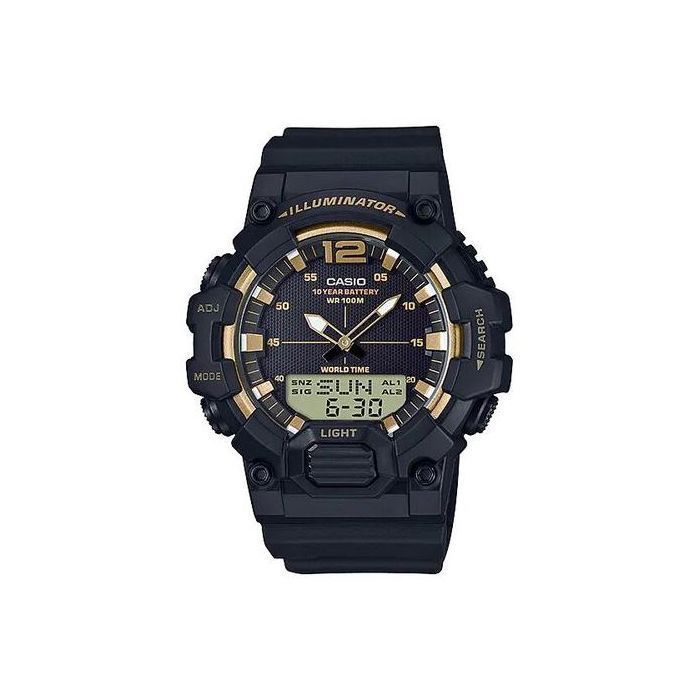 Casio Montre homme Etanchéité : 10ATM - Sport- HDC-700-9AVDF - Chronographe