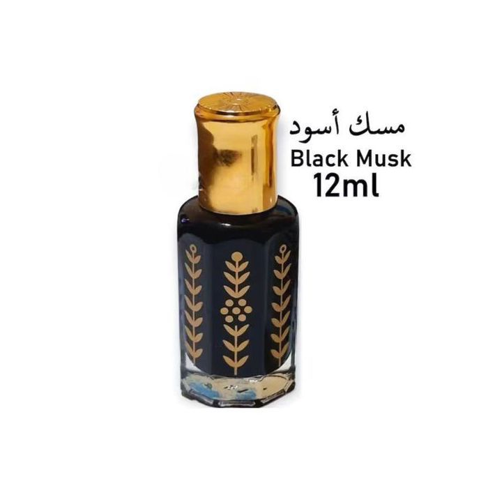 musc noir 12 ml concentré et fort de haute qualité parfum arabe foncé huile de tahara Ruqya islamique