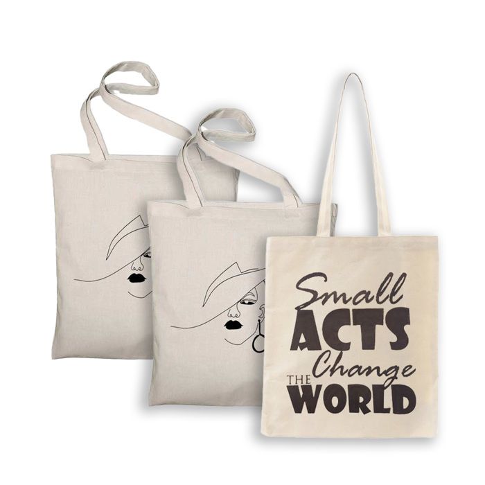 Tote Bag - Smartedge - Pack de 3 - Écolo - Tissu durable - Mixte