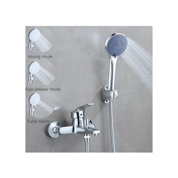 Mitigeur douche baignoire Avec Douchette flexible Pour salle de bain,