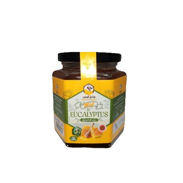 Miel d'eucalyptus 500g - MANAHIL AL MAGHRIB