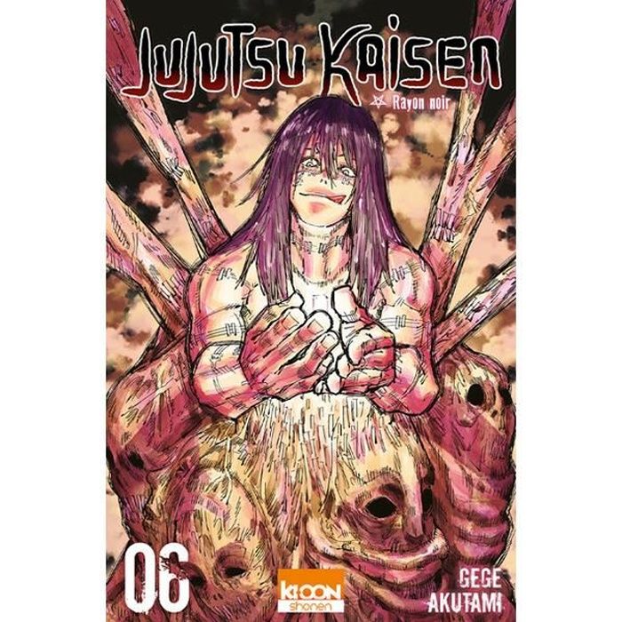 Manga - Ki-oon - Jujutsu Kaisen T06 - Aventure - Dark Fantasy - Exorcisme et démons