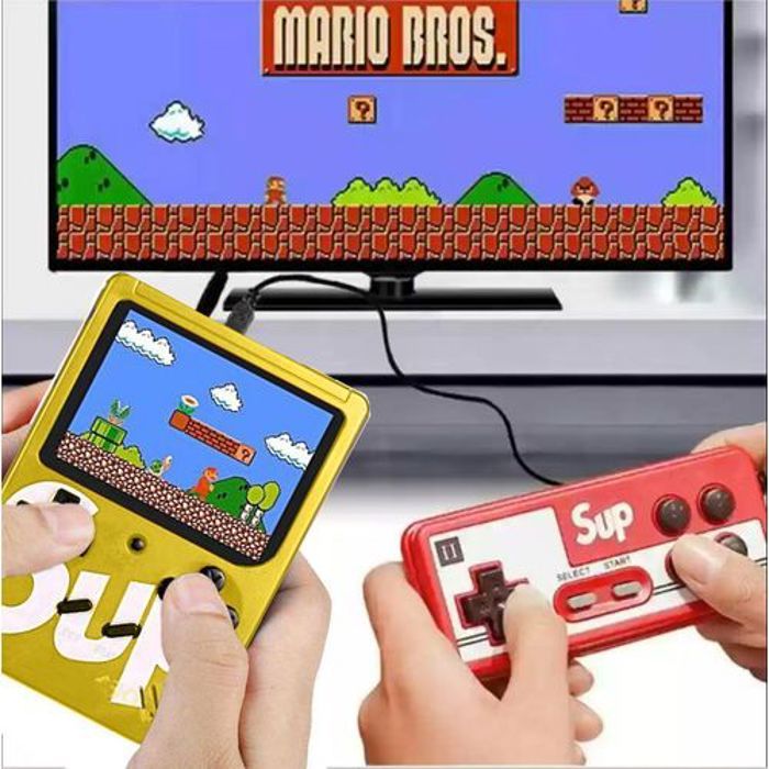 Console de jeu vidéo TV sup game box 400 jeux + Manette - 2 joueurs