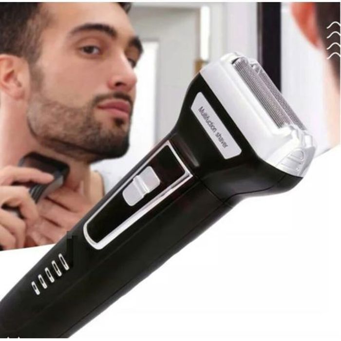 Rasoir portable Rechargeable et sans fil Rasoir électrique et Rasoir de nez & tondeuse a cheveux