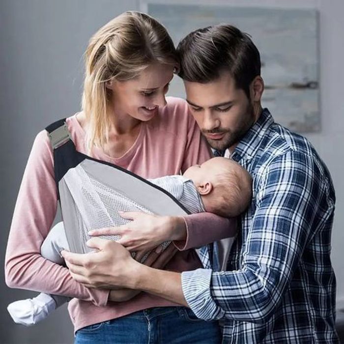 Porte-bébé ergonomique Sangle réglable 3D Mesh Bretelles Nouveau-né