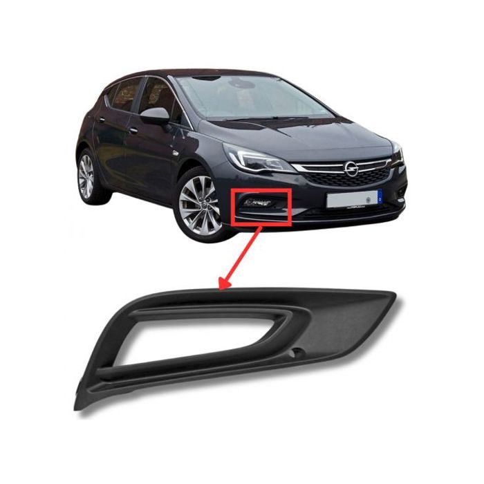 Cache Phare secour Droit pour Opel Astra K