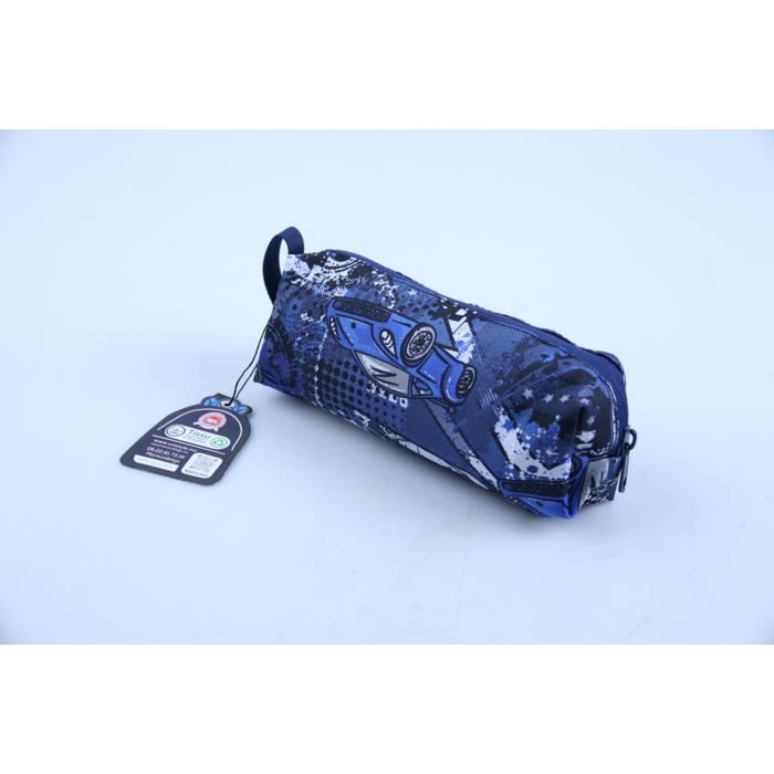 Trousse pour stylos - GENERIC - Cubique - Zippée - Colorée - Toile