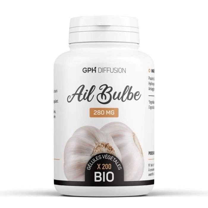 Ail Bio AB 200 gélules végétales 280 mg