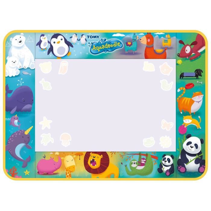 Tapis d'activités Aquadoodle - TOMY - Vehicle Adventure - Multicolore - 18 mois - 28x28x5,5cm