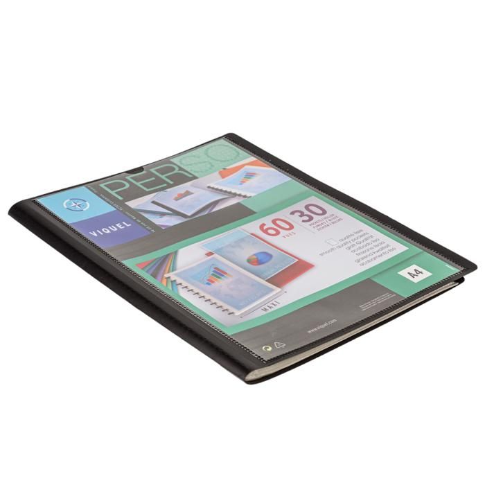 RELIURE POLY PERSO A4 60VUES VIQUEL