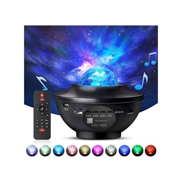Projecteur de nuit avec télécommande