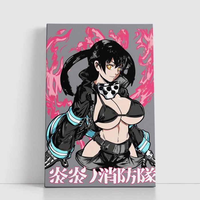 Tableau decoratif sur Toile 25x40 cm Anime attack on titan - one piece - Naruto - death note - Jujutsu Kaisen - Spy x Family 738