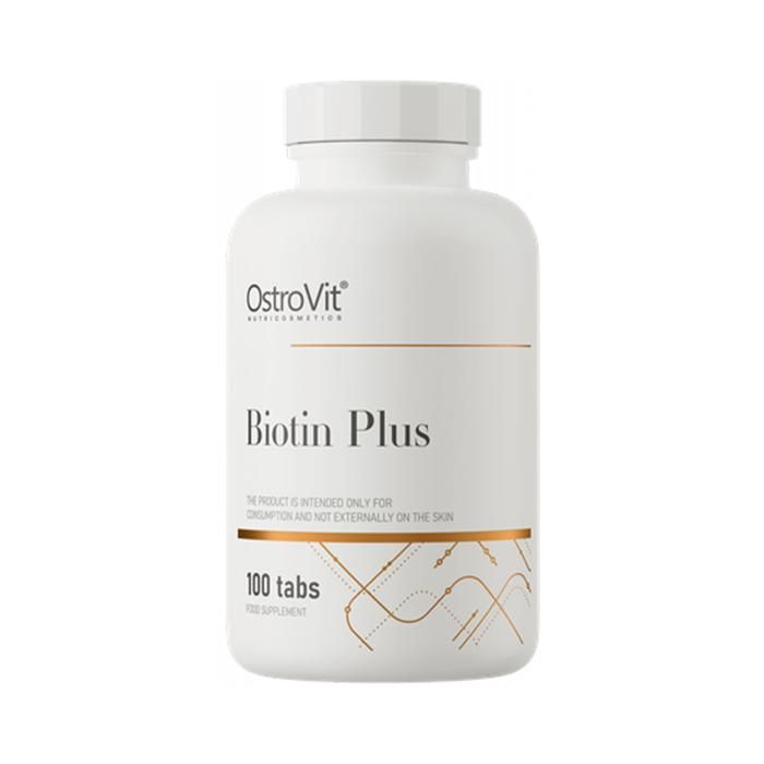 OSTROVIT Biotin Plus (Cheveux, peau, ongles) 100 comprimés