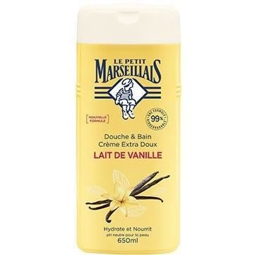 Le Petit Marseillais Douche Crème Extra Doux Lait de Vanille 650ml