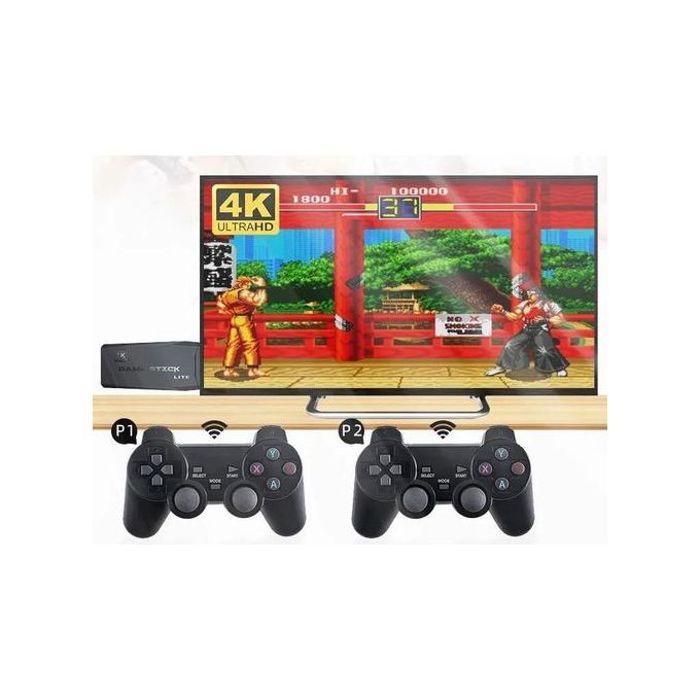 Console de Jeu Vidéo Rétro Data Frog - 10000 Jeux pour PS1/FC/GBA