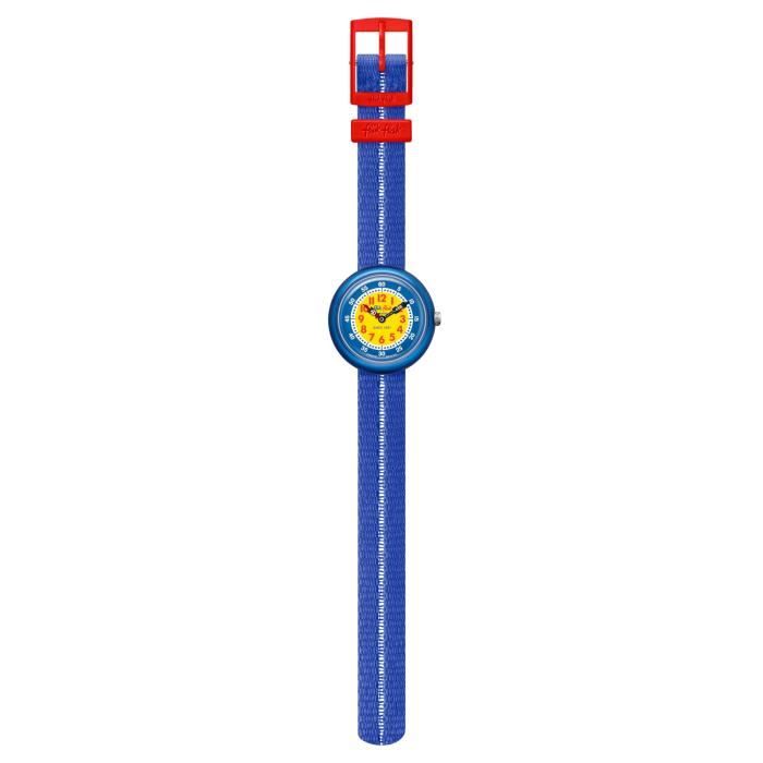 Montre - FLIK FLAK - Flik Flak Retro - Couleur bleue - Mouvement Quartz - Analogique