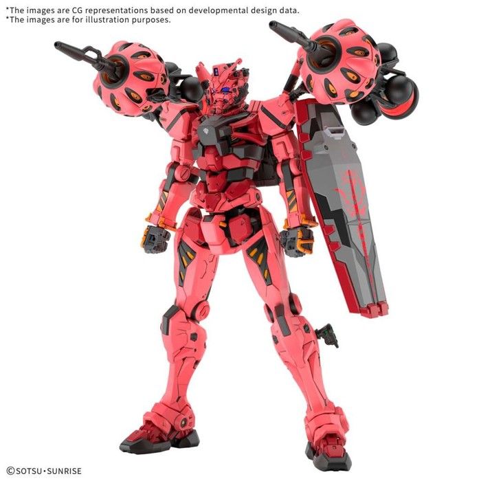 Bandai High Grade HG 1/144 Mobile Suit Gundam gMS-α Röd Gundam