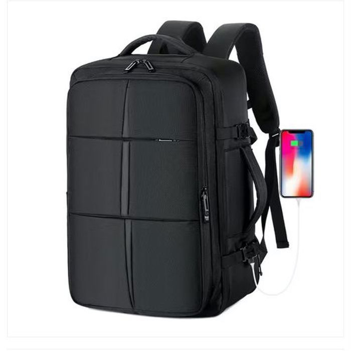 Sac à dos - SPAHER - Extra large - Port USB - Extensible - 17 pouces