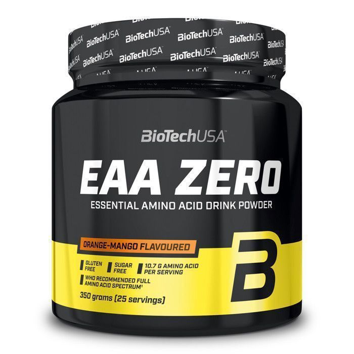 Acides aminés essentiels BioTech USA - EAA Zero - Orange Mango 350g