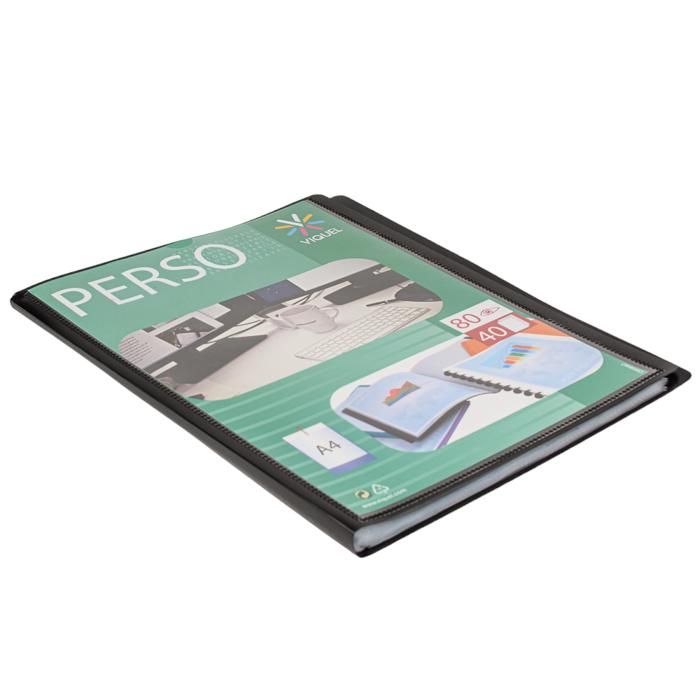 RELIURE POLY PERSO A4 80 VUES VIQUEL