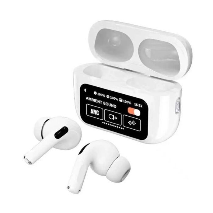 Écouteurs Bluetooth - Portable - Écran tactile - Son haute fidélité - Microphone intégré - Réduction du bruit