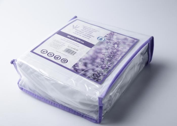 Protège-matelas - GENERIC - 180x200 cm - Imperméable - Infusé à la lavande - Blanc