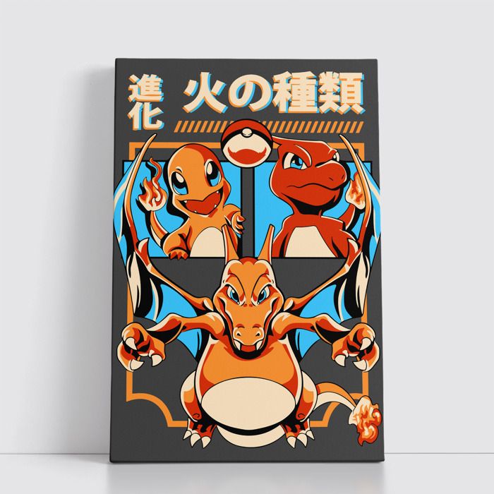 Tableau decoratif sur Toile 25x40 cm Anime attack on titan - one piece - Naruto - death note - Jujutsu Kaisen - Spy x Family 941