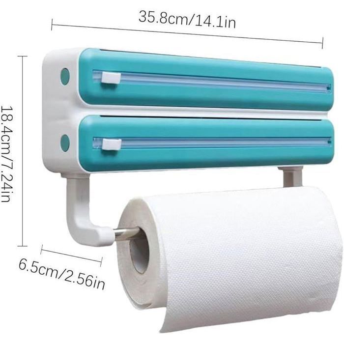 distributeur de papier 3 in 1 PLASTIC FILM CUTTER