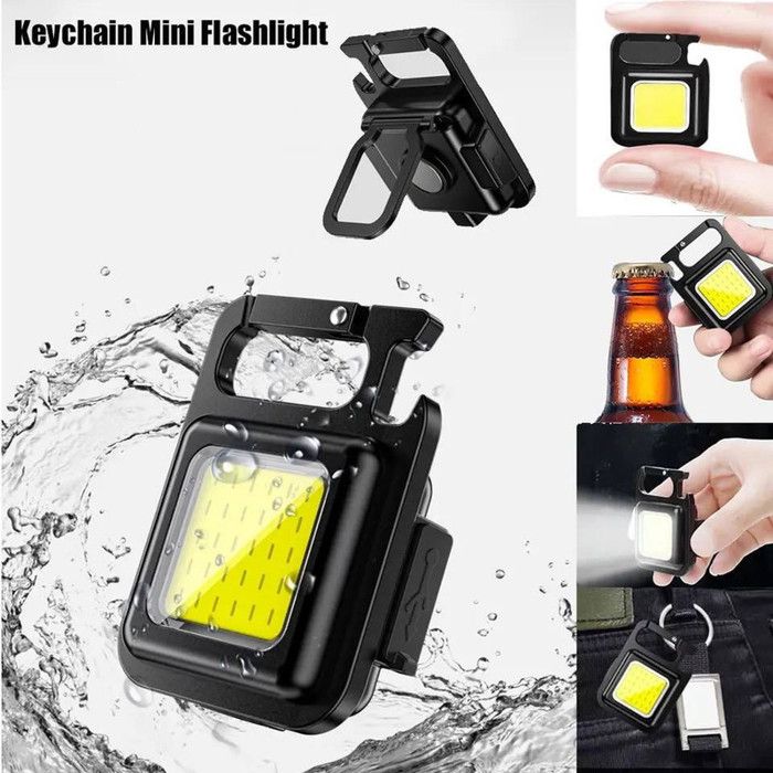 Lampe de poche - LW06 - LED - Portable - Multifonctionnelle - Tire-bouchon