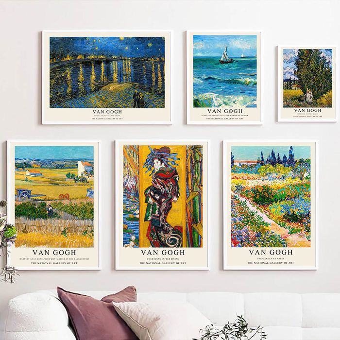 Poster Décoration - OUTFITS AND MORE - Jardin Paysage Marin - 21x15cm - Waterproof - Multicolore