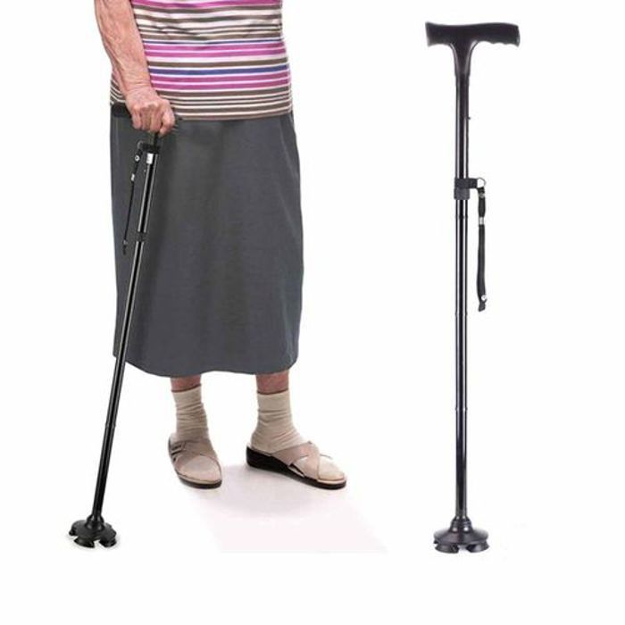 Canne de marche pliante médicale - utile et pratique
