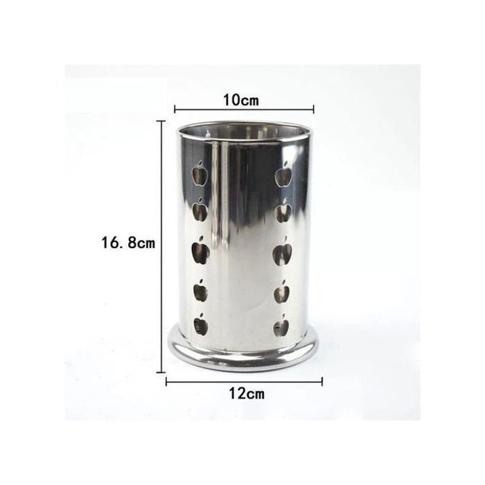 Étagère de Rangement en Acier Inoxydable - Plat, Baguettes, Couverts, Drain, Support Créatif