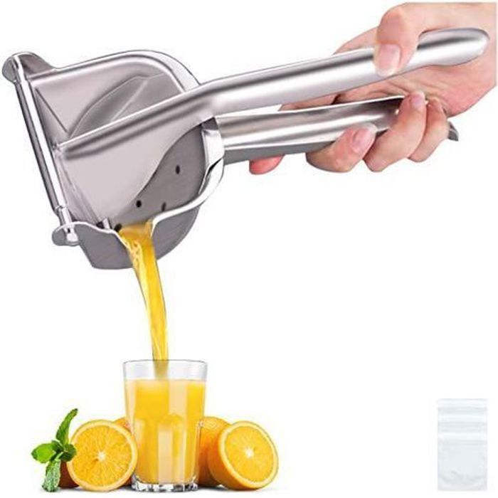 Presse-agrumes manuel professionnel en alliage d'aluminium Orange citron jus,