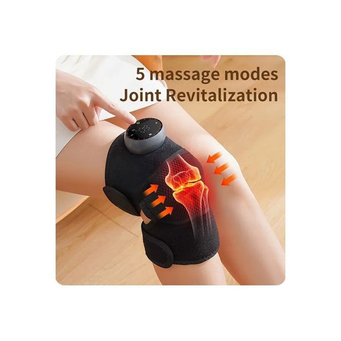 Masseur Chauffant pour Genou, Soulagement Doux et Efficace, eur de genou chauffant, évite les vibrations de l'épaule