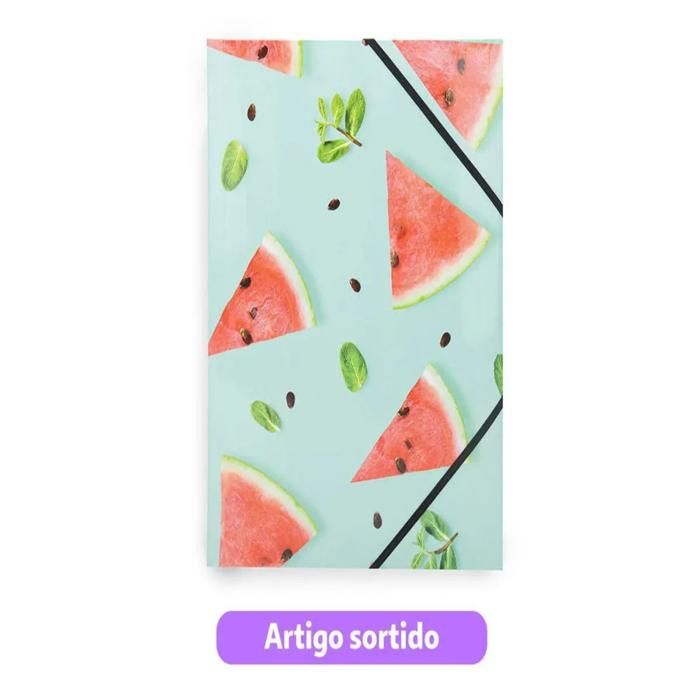 Chemise à rabat 3 modèles assortis 24x32cm - AUCHAN