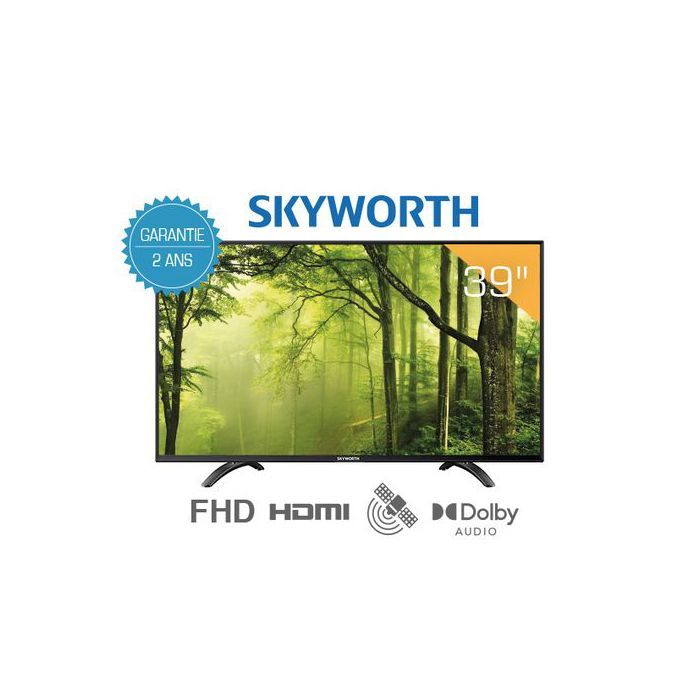 TV LED 39 Pouces Skyworth Recepteur TC 2100