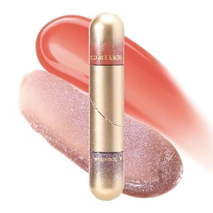 DEROL Gloss à lèvres Romantic love dewy 2n1 03 Sure - 10ml