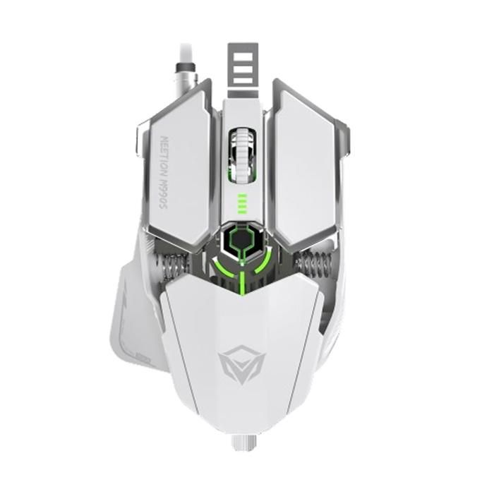SOURIS GAMER MEETION M990S AJUSTABLE 4000 DPI BLANC