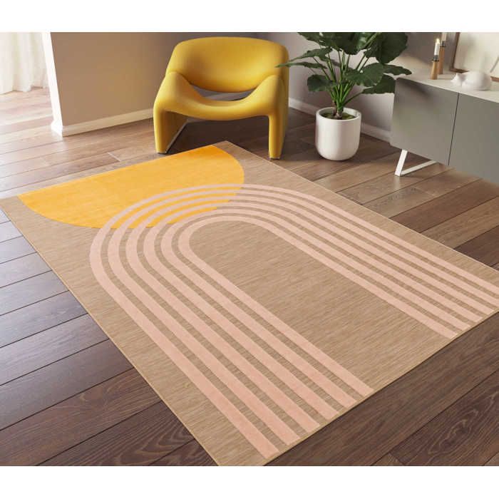 Tapis - DANSMAMAISON - RAY - 160x230cm - Rectangulaire - Moderne - Synthétique