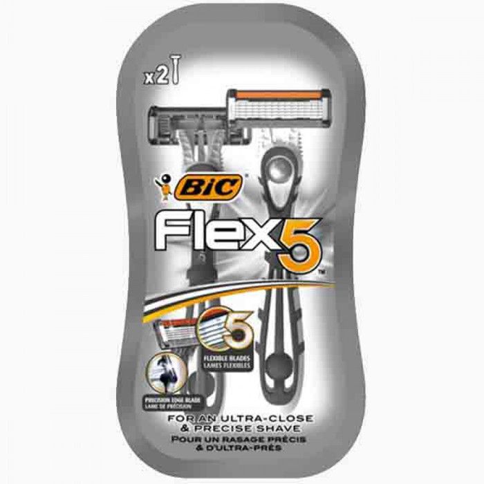 RASOIR 5 LAMES FLEX 5 BIC X2