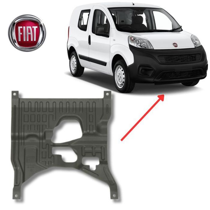 Cache Sous Moteur pour Fiat Fiorino