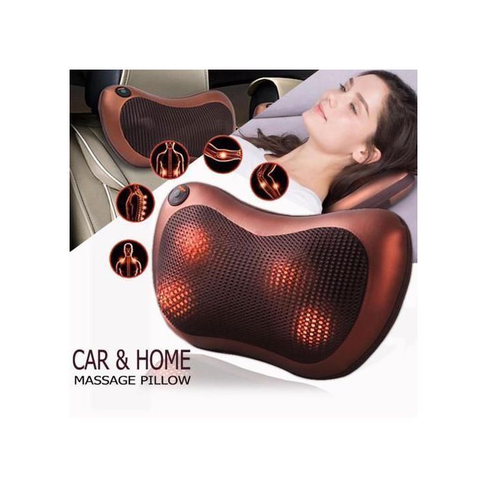 Oreiller de massage - Non spécifié - Non spécifié - Design ergonomique - Fonction chauffante - Massage Shiatsu