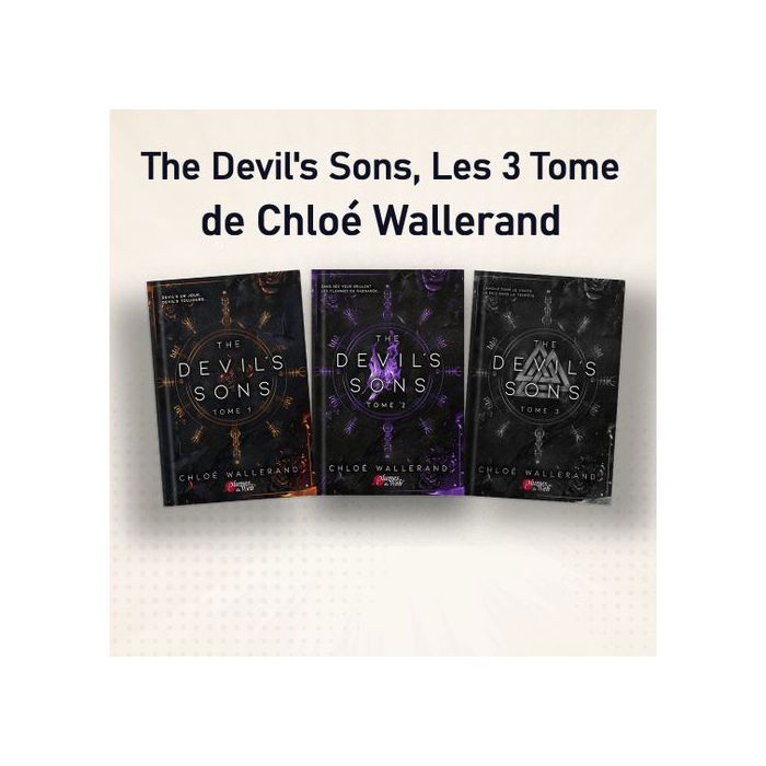 Roman - The Devil's Sons Tome 3 - Grand Format - Chloée Wallerand - Fantasy