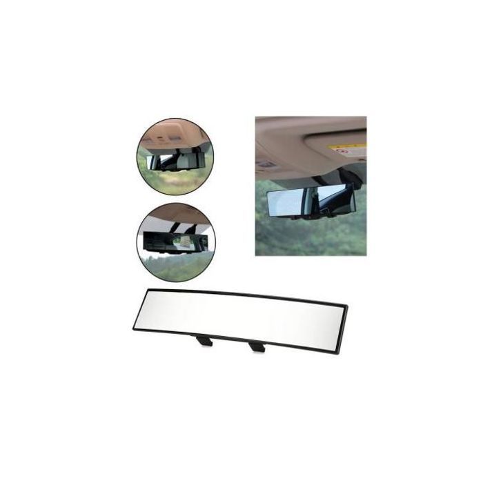 Rétroviseur intérieur de voiture 30cm Noir