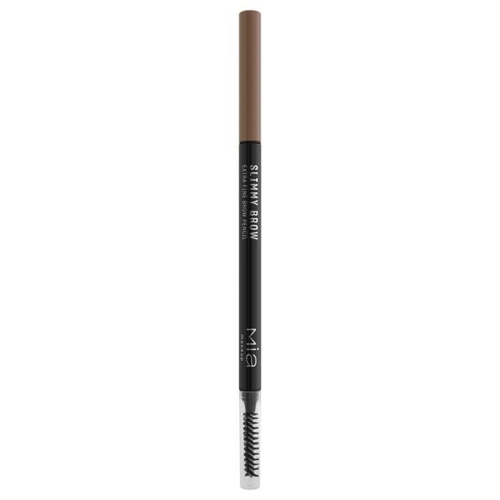 Crayon à sourcils - MIA COSMETICS - MIA SLIMMY BROW - 02 Taupe - Texture estompable - Fini mat naturel