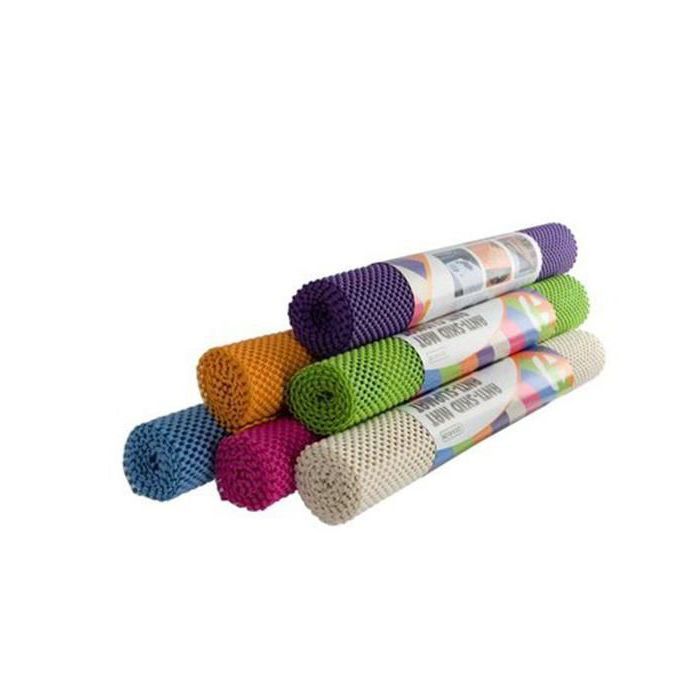 2 Tapis antidérapant op rol 30 x 40cm - 2 pièces couleurs aléatoires-protege tiroir et etagere-egoutoir vaiselle